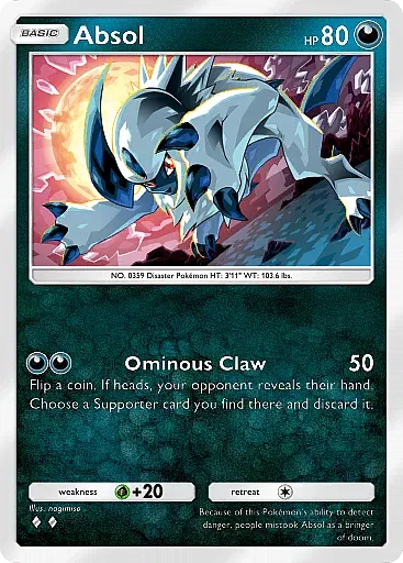 Absol - MegaRising - Pokémon Pocket Card
