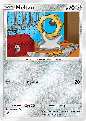Meltan - MegaRising - Pokémon Pocket Card