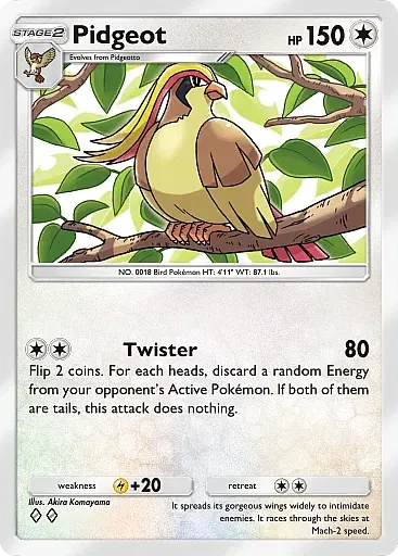 Pidgeot - MegaRising - Pokémon Pocket Card