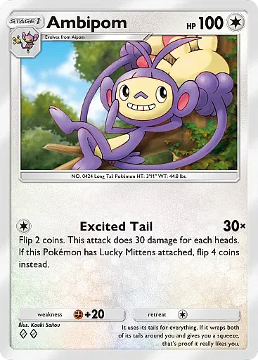 Ambipom - MegaRising - Pokémon Pocket Card