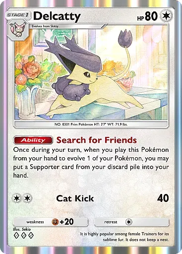 Delcatty - MegaRising - Pokémon Pocket Card