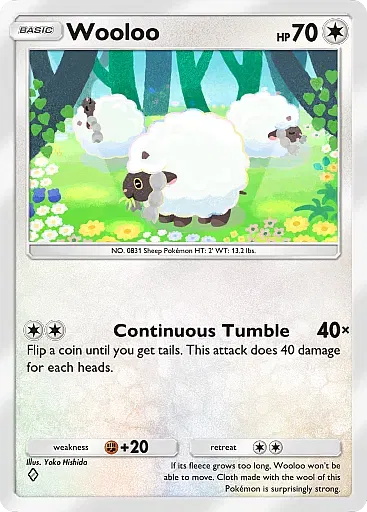 Wooloo - MegaRising - Pokémon Pocket Card