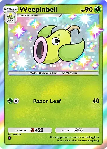 Weepinbell - MegaRising - Pokémon Pocket Card
