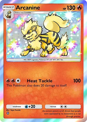 Arcanine - ExtradimensionalCrisis - Pokémon Pocket Card