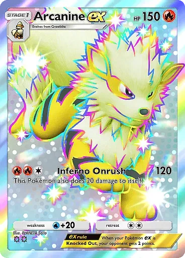 Arcanine ex - ExtradimensionalCrisis - Pokémon Pocket Card
