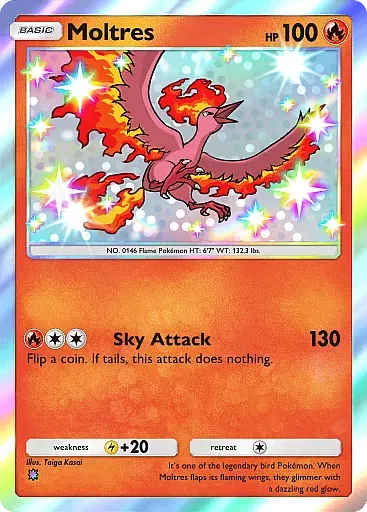 Moltres - MegaRising - Pokémon Pocket Card