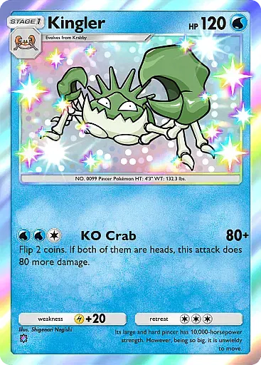 Kingler - SecludedSprings - Pokémon Pocket Card