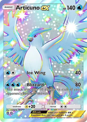 Articuno ex - EeveeGrove - Pokémon Pocket Card