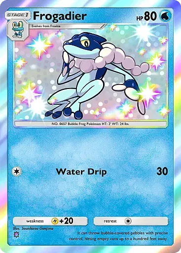 Frogadier - ExtradimensionalCrisis - Pokémon Pocket Card