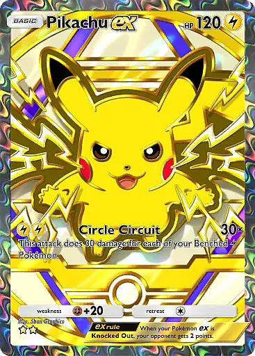 Pikachu ex - DeluxePackEx - Pokémon Pocket Card