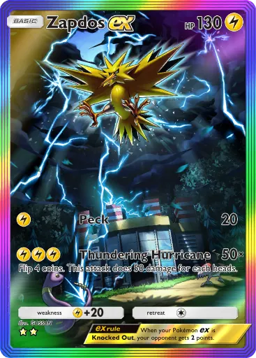 Zapdos ex - Pokémon TCG Pocket Card - Untapped.gg