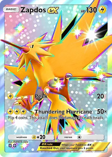 Zapdos ex - EeveeGrove - Pokémon Pocket Card