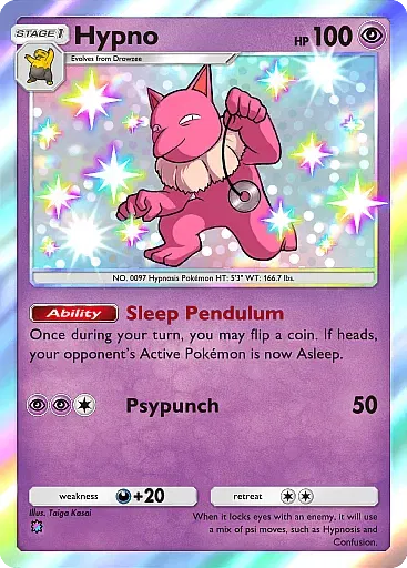 Hypno - MegaRising - Pokémon Pocket Card