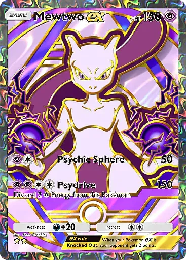Mewtwo ex - DeluxePackEx - Pokémon Pocket Card