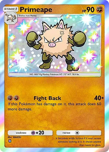 Primeape - WisdomOfSeaAndSky - Pokémon Pocket Card