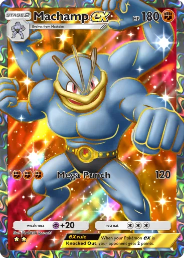 Machamp ex - GeneticApex - Pokémon Pocket Card