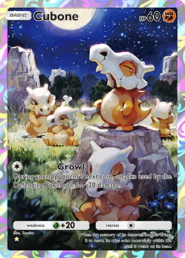 Pokemon popular Cubone