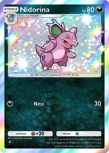 Nidorina - WisdomOfSeaAndSky - Pokémon Pocket Card