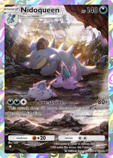 Nidoqueen - GeneticApex - Pokémon Pocket Card