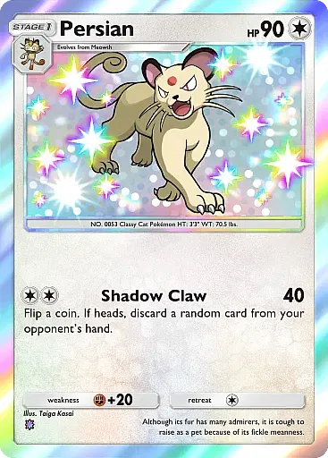 Persian - MegaRising - Pokémon Pocket Card