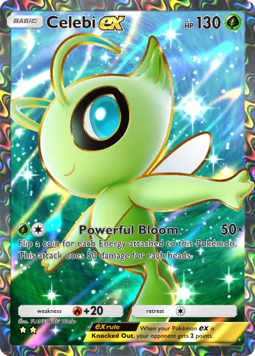 Celebi ex - MythicalIsland - Pokémon Pocket Card