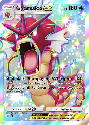 Gyarados ex - WisdomOfSeaAndSky - Pokémon Pocket Card