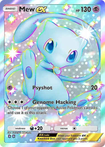 Mew ex - SecludedSprings - Pokémon Pocket Card