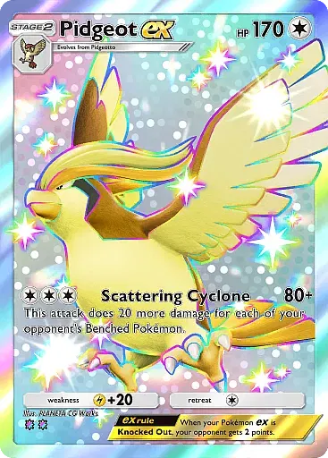 Pidgeot ex - ExtradimensionalCrisis - Pokémon Pocket Card