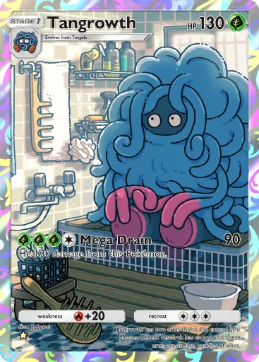 Tangrowth - SpaceTimeSmackdown - Pokémon Pocket Card