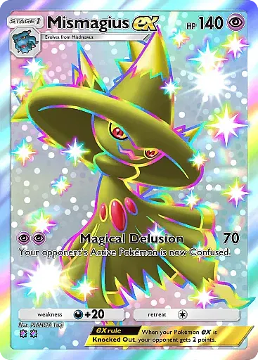 Mismagius ex - WisdomOfSeaAndSky - Pokémon Pocket Card