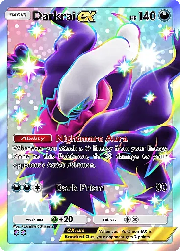 Darkrai ex - DeluxePackEx - Pokémon Pocket Card