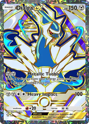 Dialga ex - DeluxePackEx - Pokémon Pocket Card
