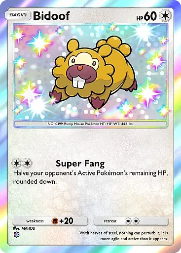 Bidoof - MegaRising - Pokémon Pocket Card