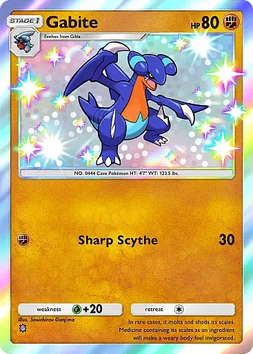 Gabite - SecludedSprings - Pokémon Pocket Card