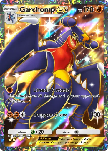 Garchomp ex - TriumphantLight - Pokémon Pocket Card