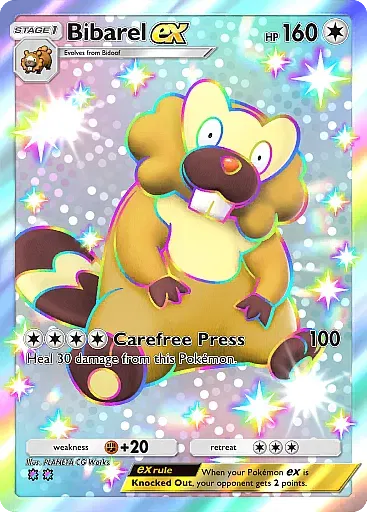 Bibarel ex - MegaRising - Pokémon Pocket Card