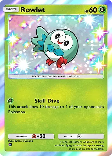 Rowlet - MegaRising - Pokémon Pocket Card