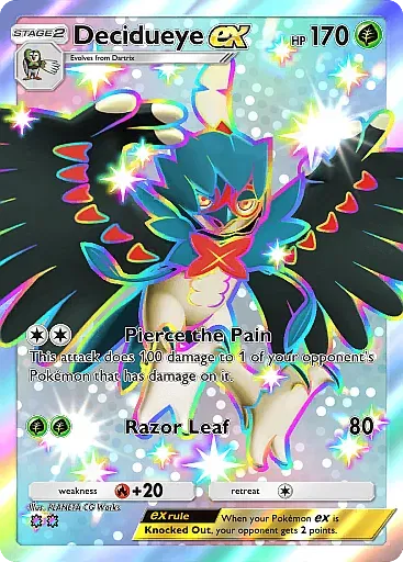 Decidueye ex - MegaRising - Pokémon Pocket Card