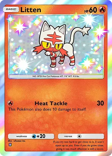 Litten - MegaRising - Pokémon Pocket Card