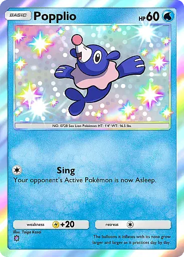 Popplio - MegaRising - Pokémon Pocket Card