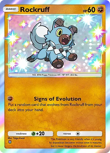 Rockruff - MegaRising - Pokémon Pocket Card