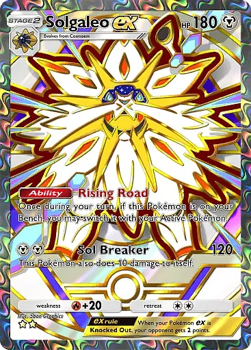 Solgaleo ex - DeluxePackEx - Pokémon Pocket Card