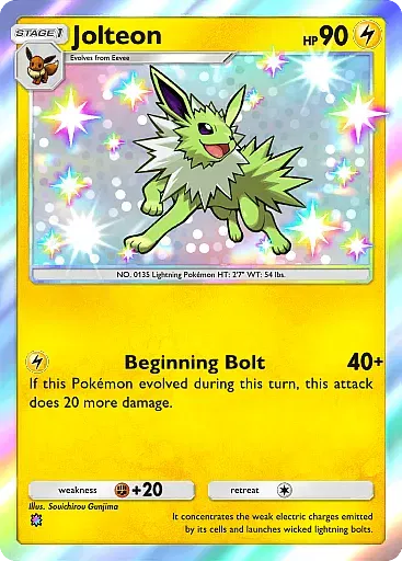 Jolteon - WisdomOfSeaAndSky - Pokémon Pocket Card