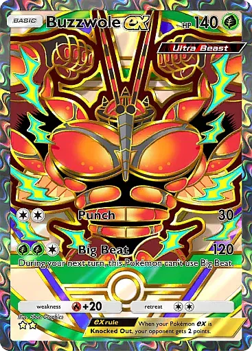 Buzzwole ex - DeluxePackEx - Pokémon Pocket Card