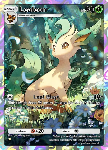 Leafeon - EeveeGrove - Pokémon Pocket Card