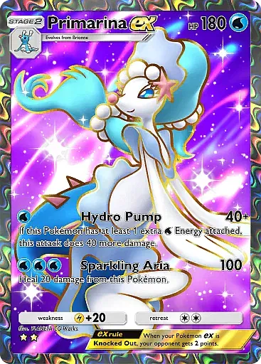 Primarina ex - EeveeGrove - Pokémon Pocket Card
