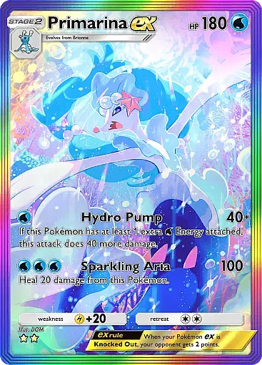 Primarina ex - EeveeGrove - Pokémon Pocket Card