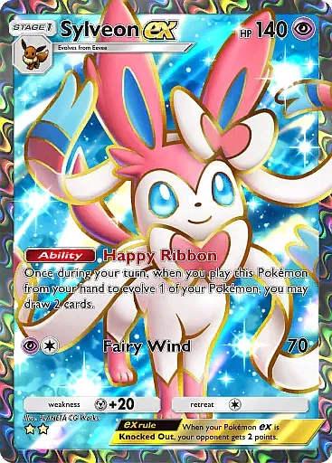 Sylveon ex - EeveeGrove - Pokémon Pocket Card