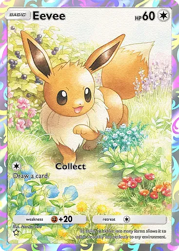 Eevee - EeveeGrove - Pokémon Pocket Card