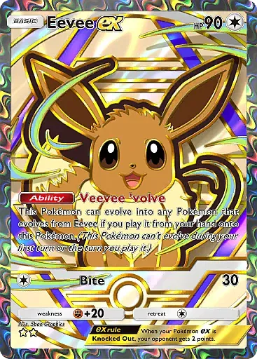 Eevee ex - DeluxePackEx - Pokémon Pocket Card